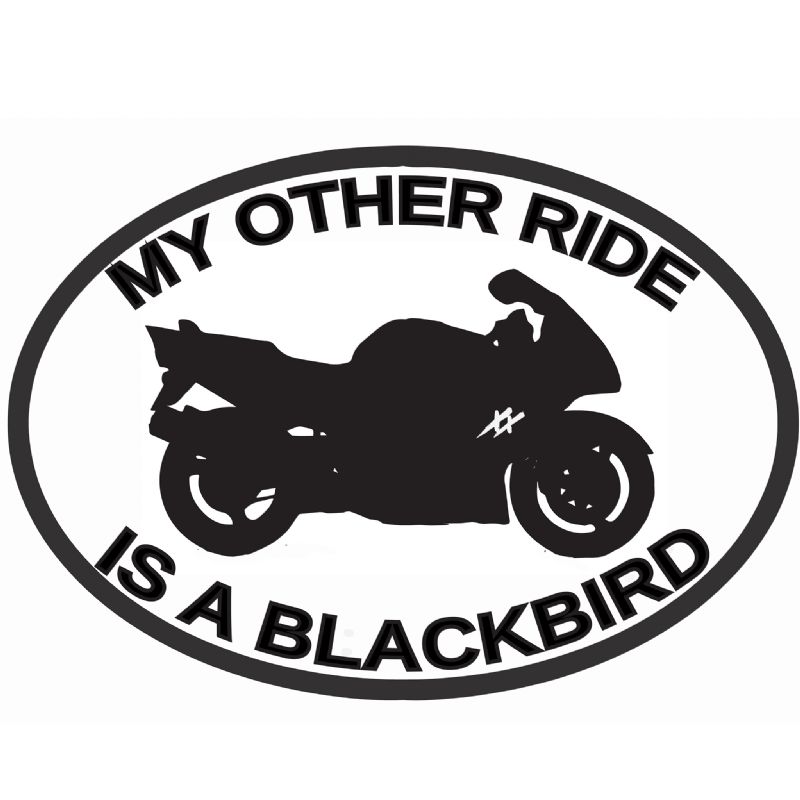 My Other Ride Is Blackbird (BURGUNDY)